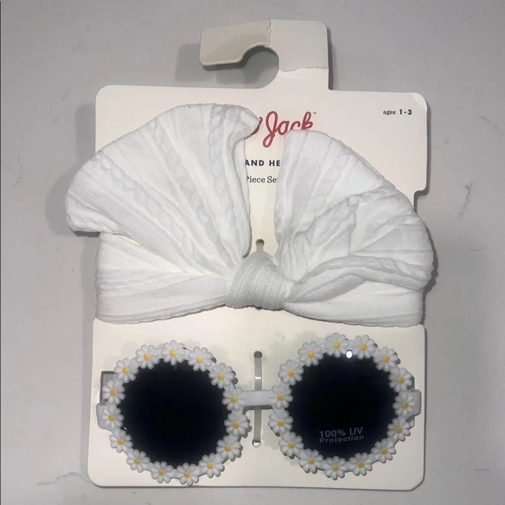 Cat & Jack Daisy Sunglasses and Headband Set